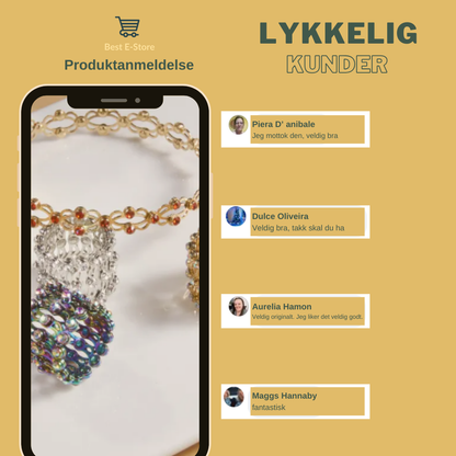 🎁 Den perfekte gaven: Konvertibel armring med glitrende CZ-glamour 💎