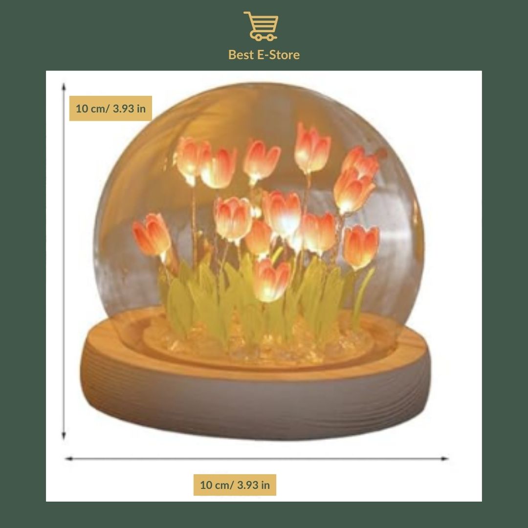 Betoverende tulpenlamp: Gezellige sfeer & perfect cadeau-idee ✨