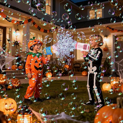 Bubble Machine Guns with light for kids
