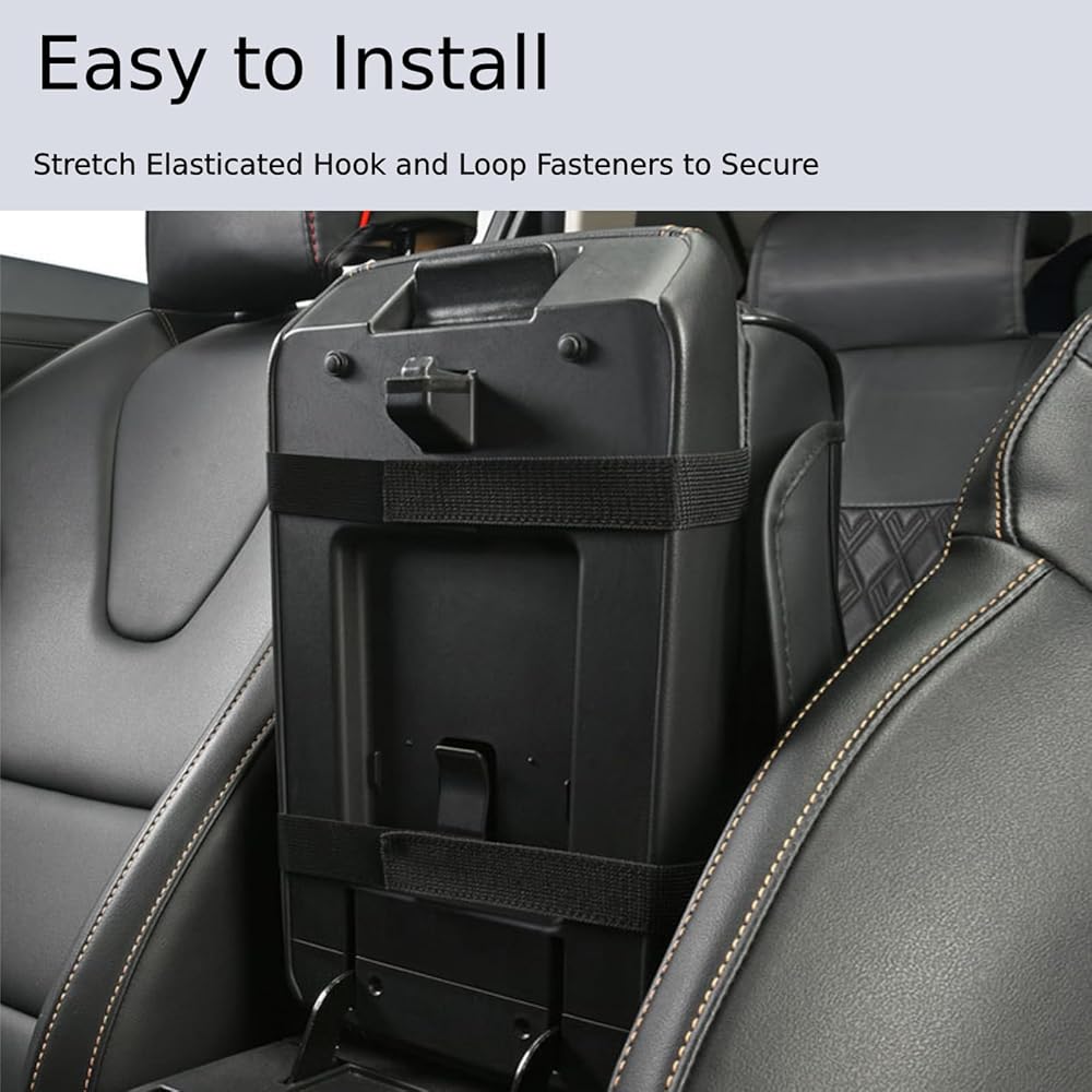 5-in-1 Car Armrest Cushion Cover – Center Console Cover with Cup Holder, Tissue Box Slot, Phone Slot