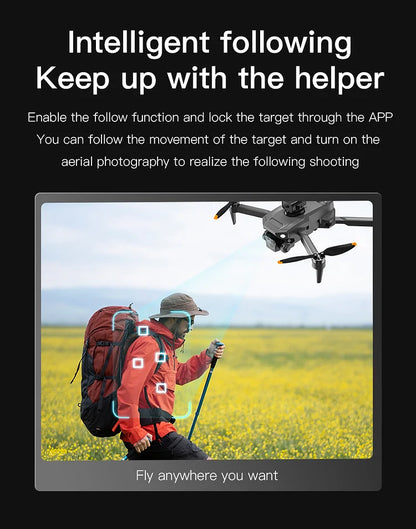 🚁 4K HD Camera Drone – Perfect for Travel, Photography & Gifting 📦 Foldable · Easy to Fly · Long Battery Life【✨ Limited Time Offer: Perfect Gift for Tech Lovers! 🎁】
