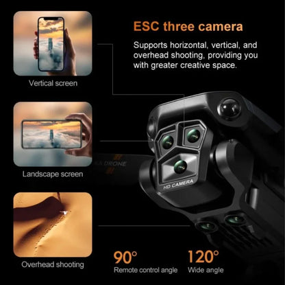 🚁 4K HD Camera Drone – Perfect for Travel, Photography & Gifting 📦 Foldable · Easy to Fly · Long Battery Life【✨ Limited Time Offer: Perfect Gift for Tech Lovers! 🎁】