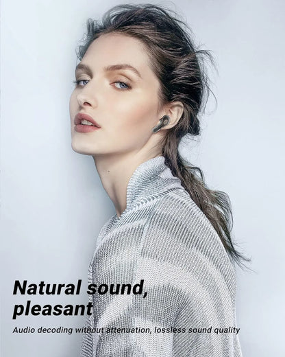 T8 Crystal Wireless Earphones - Transparent