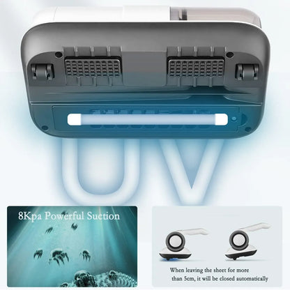 Mite Remover, Foldable Mattress Vacuum Bed