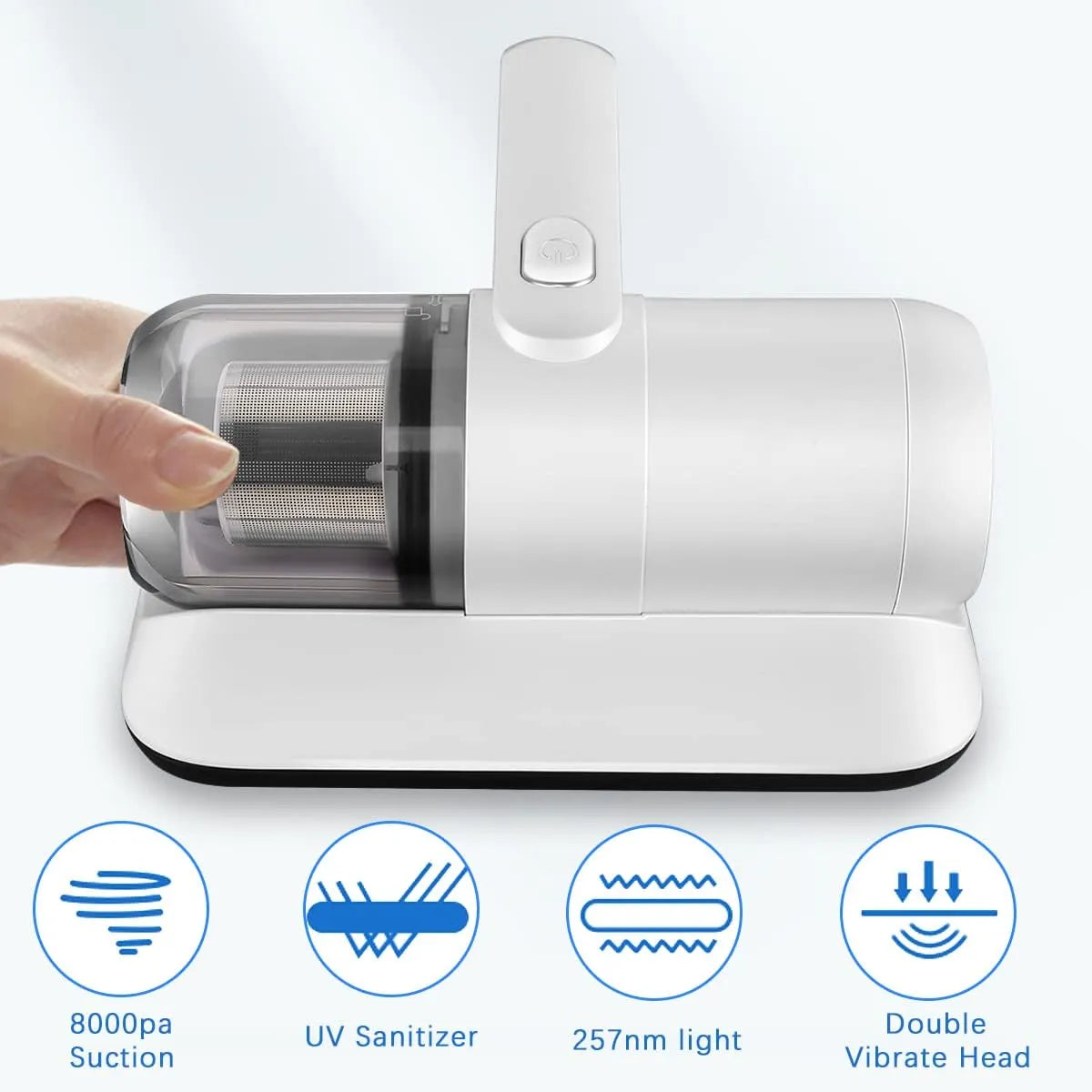Mite Remover, Foldable Mattress Vacuum Bed