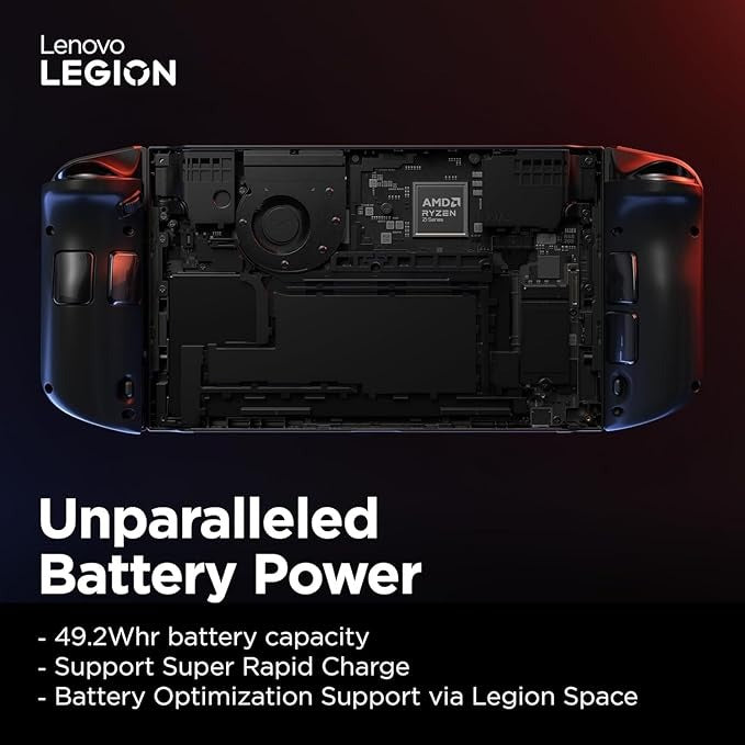 Lenovo Legion Go Handheld Gaming with Carry Bag, 8.8"