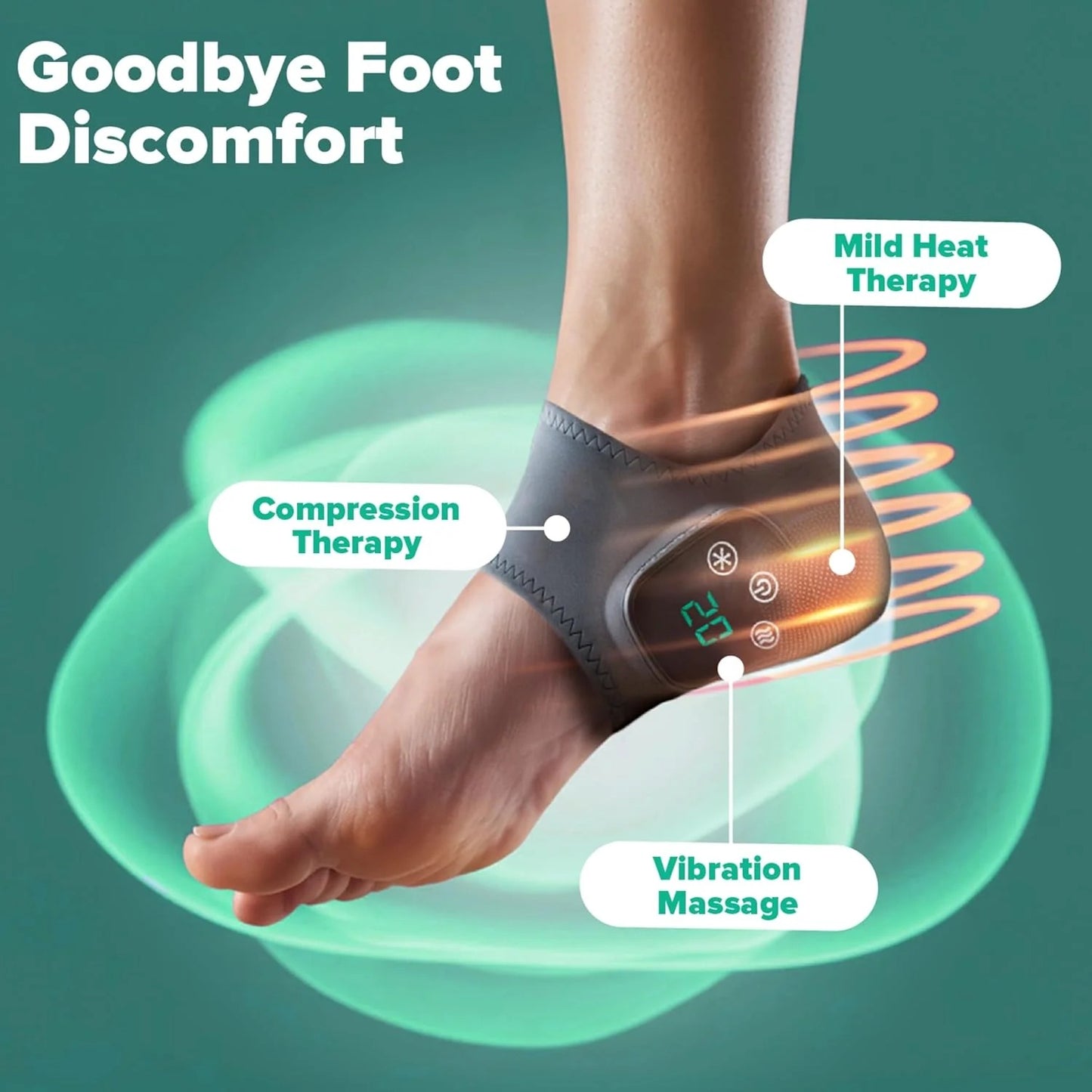 50% OFF🔥 3 in 1 Foot Massager (One Pair)