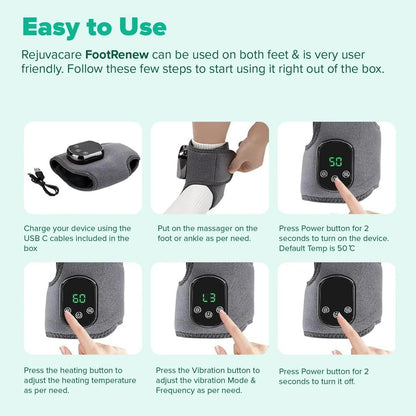 50% OFF🔥 3 in 1 Foot Massager (One Pair)