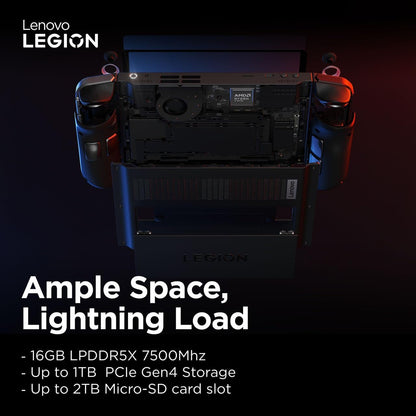 Lenovo Legion Go Handheld Gaming with Carry Bag, 8.8"
