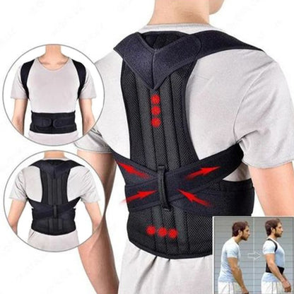 Posture Corrector Belt for Lower and Upper Back Pain, Unisex