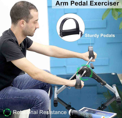 Portable Folding Pedal Exerciser Machine