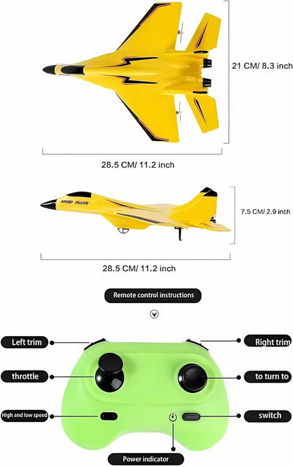🎁New remote control wireless airplane toy