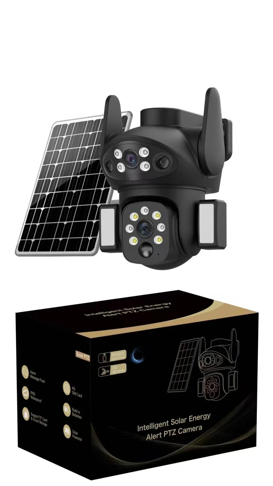 Solar Powered Security Camera